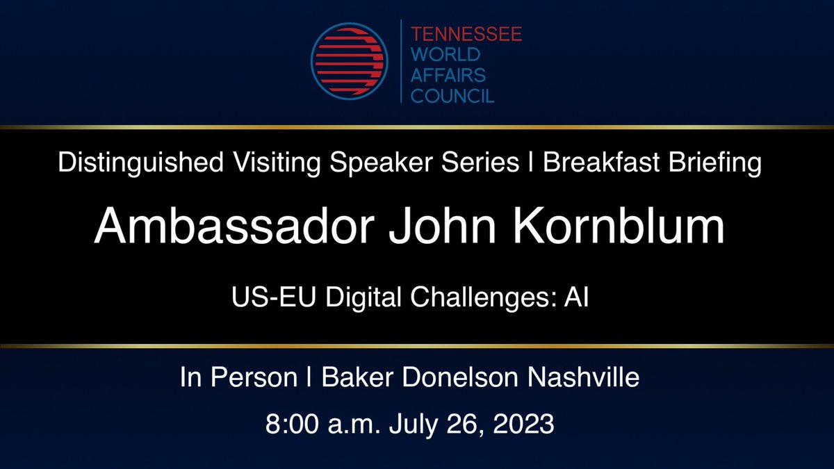 Tennessee World Affairs Council tweet media