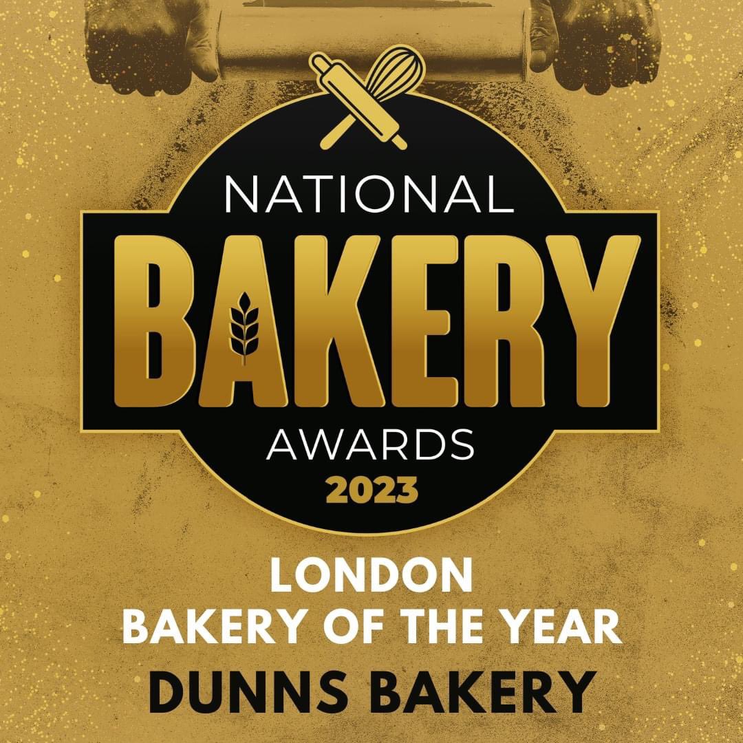 Bakery Business (@_bakerybusiness) on Twitter photo Congratulations to <a href="/dunnsbakery/">Dunn's Bakery</a>, which has been crowned London Bakery of the Year! This family-owned and run artisan bakery has been supplying North London and beyond with the best in traditional products since 1946, going from strength to strength. #NationalBakeryAwards Congratulations to <a href="/dunnsbakery/">Dunn's Bakery</a>, which has been crowned London Bakery of the Year! This family-owned and run artisan bakery has been supplying North London and beyond with the best in traditional products since 1946, going from strength to strength. #NationalBakeryAwards