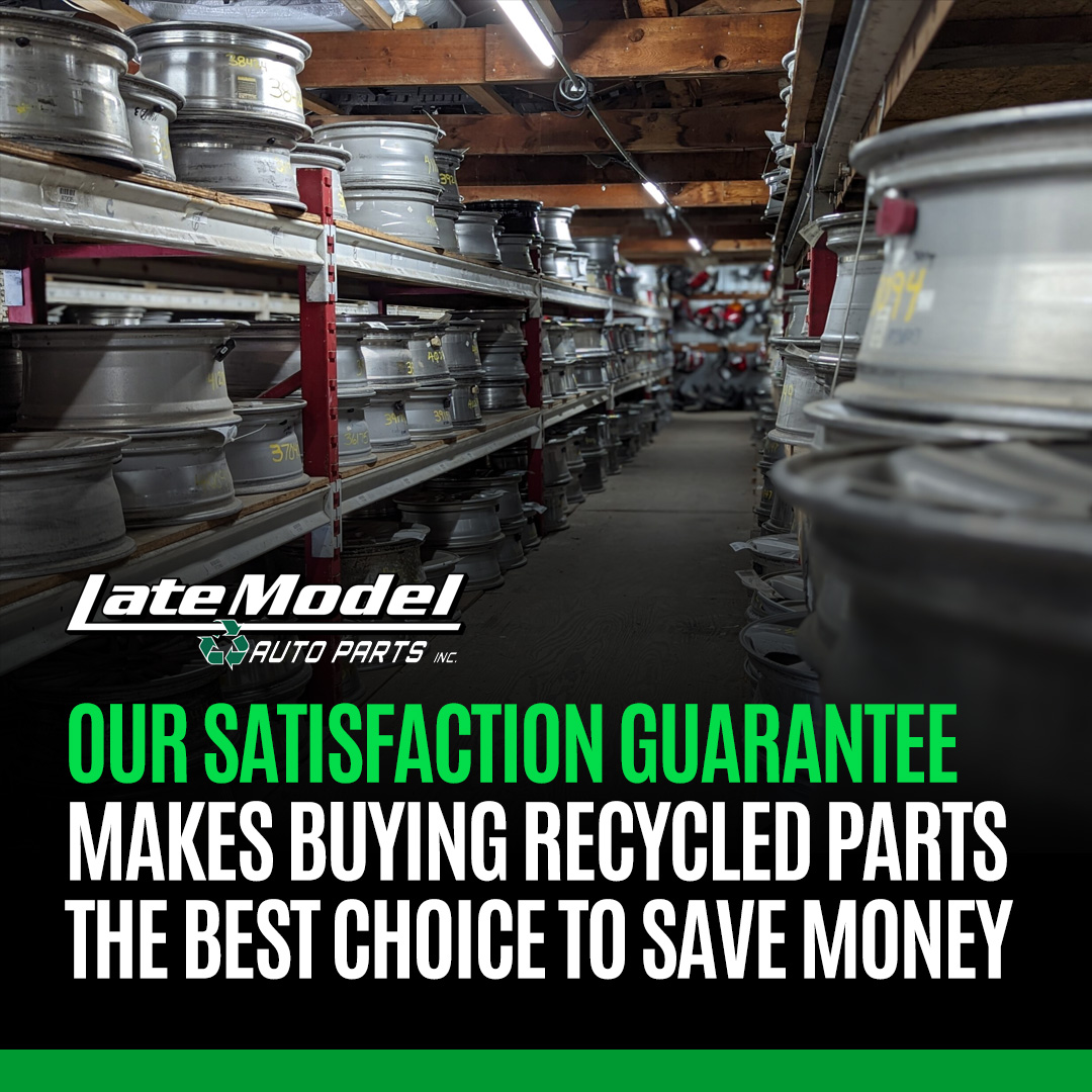 Experience peace of mind knowing that you've made the best choice for your vehicle and the environment. 🌎🔧 #LateModelAutoParts #SatisfactionGuarantee #QualityParts