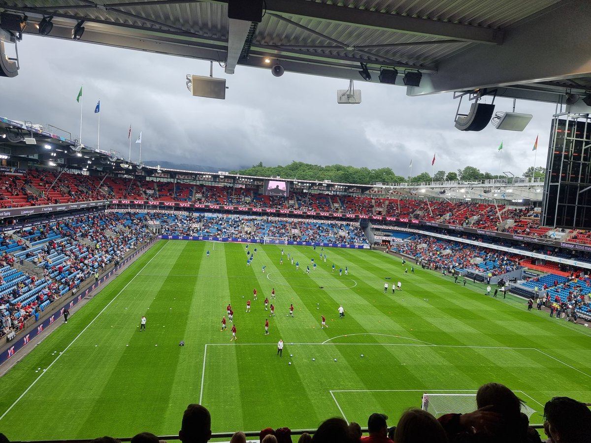 Ullevaal stadium: Manchester United - Leeds today😊🔴