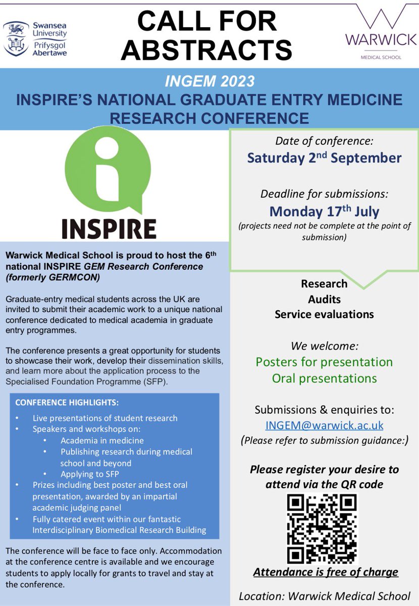 WMS Academic Medicine Society/ INSPIRE tweet media