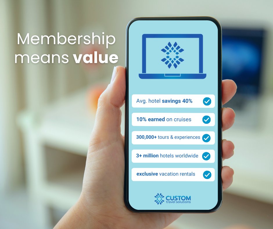 CustTravelSol's tweet image. 💪 The subscription economy is growing exponentially. 

💻 Learn more about launching your travel subscription program at CustomTravelSolutions.com

#SubscriptionEconomy #Subscription #CustomTravelSolutions #Travel #TravelSubscription  #MemberBenefits #Value #Membership