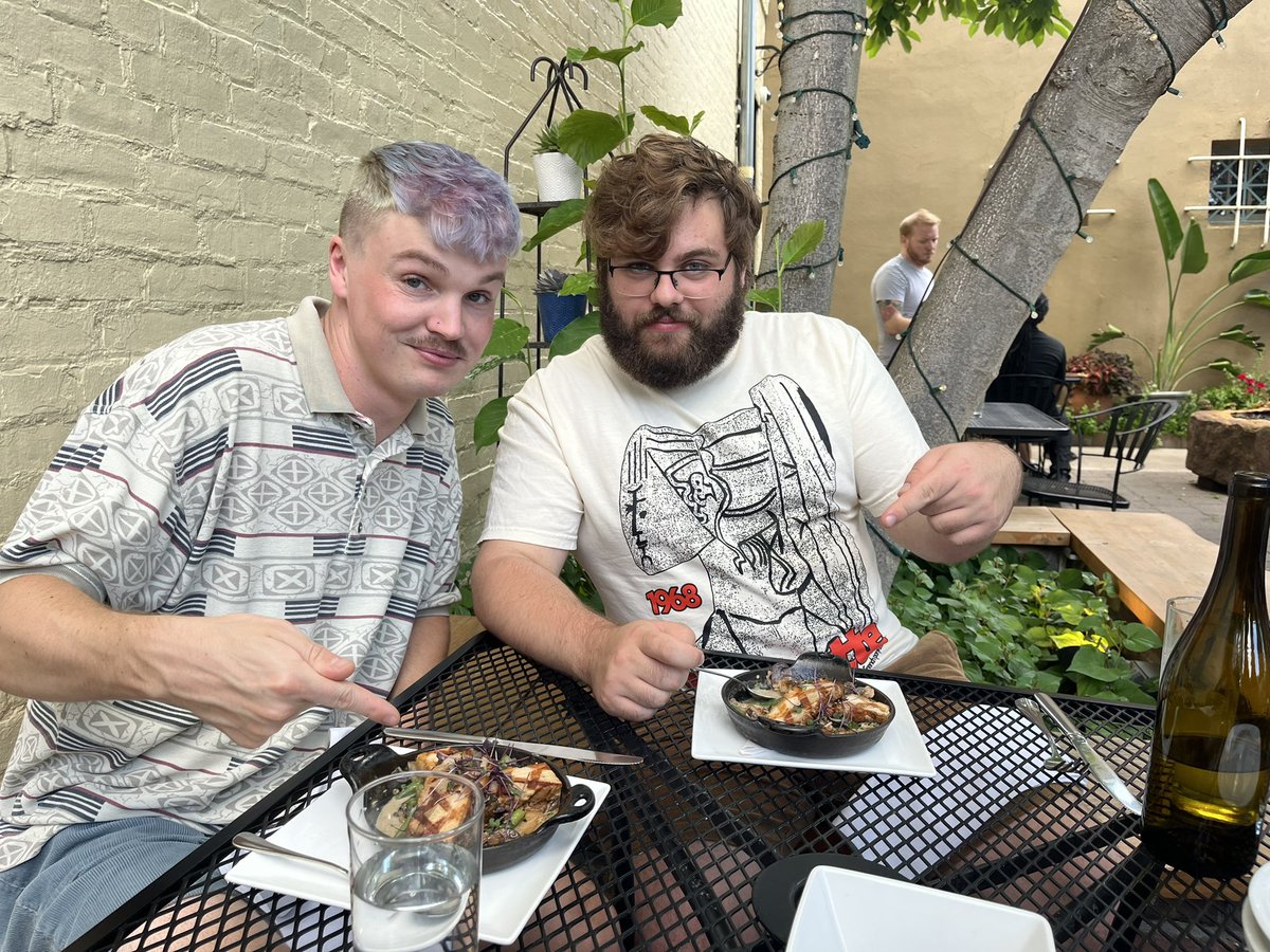 pattingNjacking's tweet photo. Roomie trip to Bluebeard finally happened! The bread pudding was the star of the show but everything was great 🤌 https://t.co/4cKk2Bkx2b