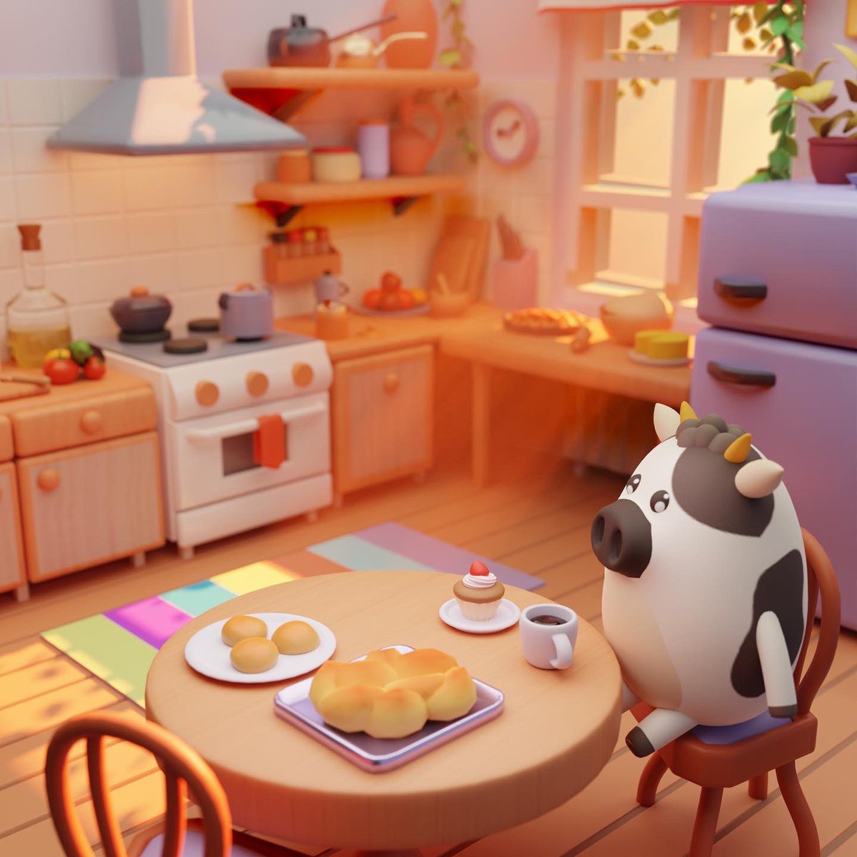 polymuffin's tweet photo. Hi! #PortfolioDay  I am trying to make cozy places https://t.co/nJfSLLCwuw