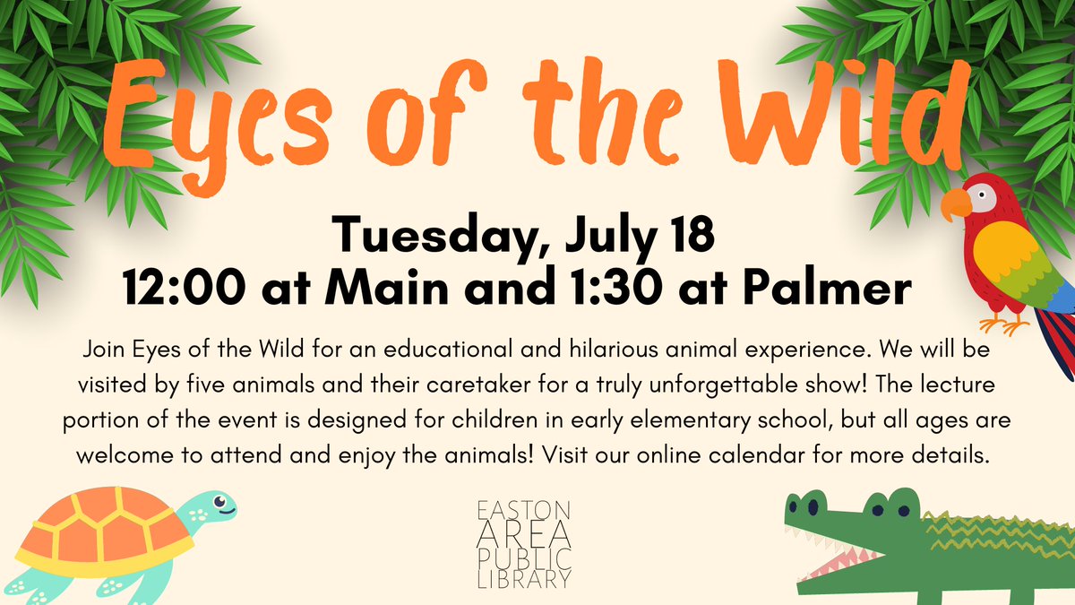 Easton Area Public Library tweet media