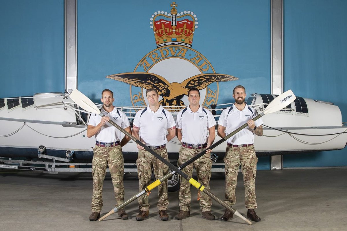 ATLANTIC ROCKS 4 members of the #RAFRegiment are rowing an incredible 3200 miles across the Atlantic Ocean in a purpose-built ocean rowing boat from Lanzarote – Antigua in Jan 24. m.facebook.com/story.php?stor…