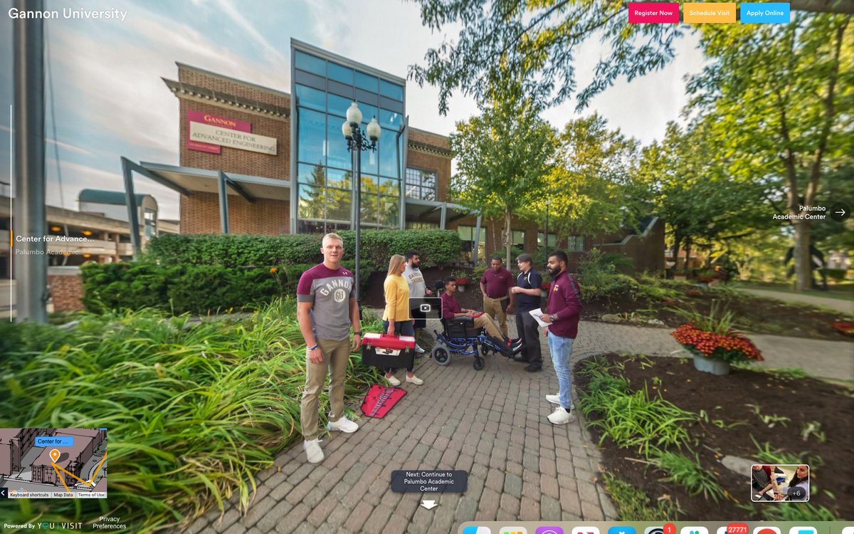 Gannon University on Twitter "Take a virtual tour of Gannon's campus