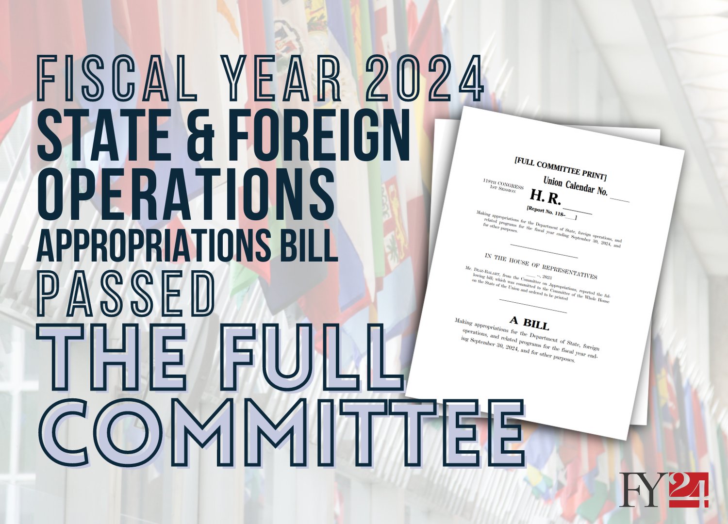 House Appropriations on Twitter Approves FY24 State