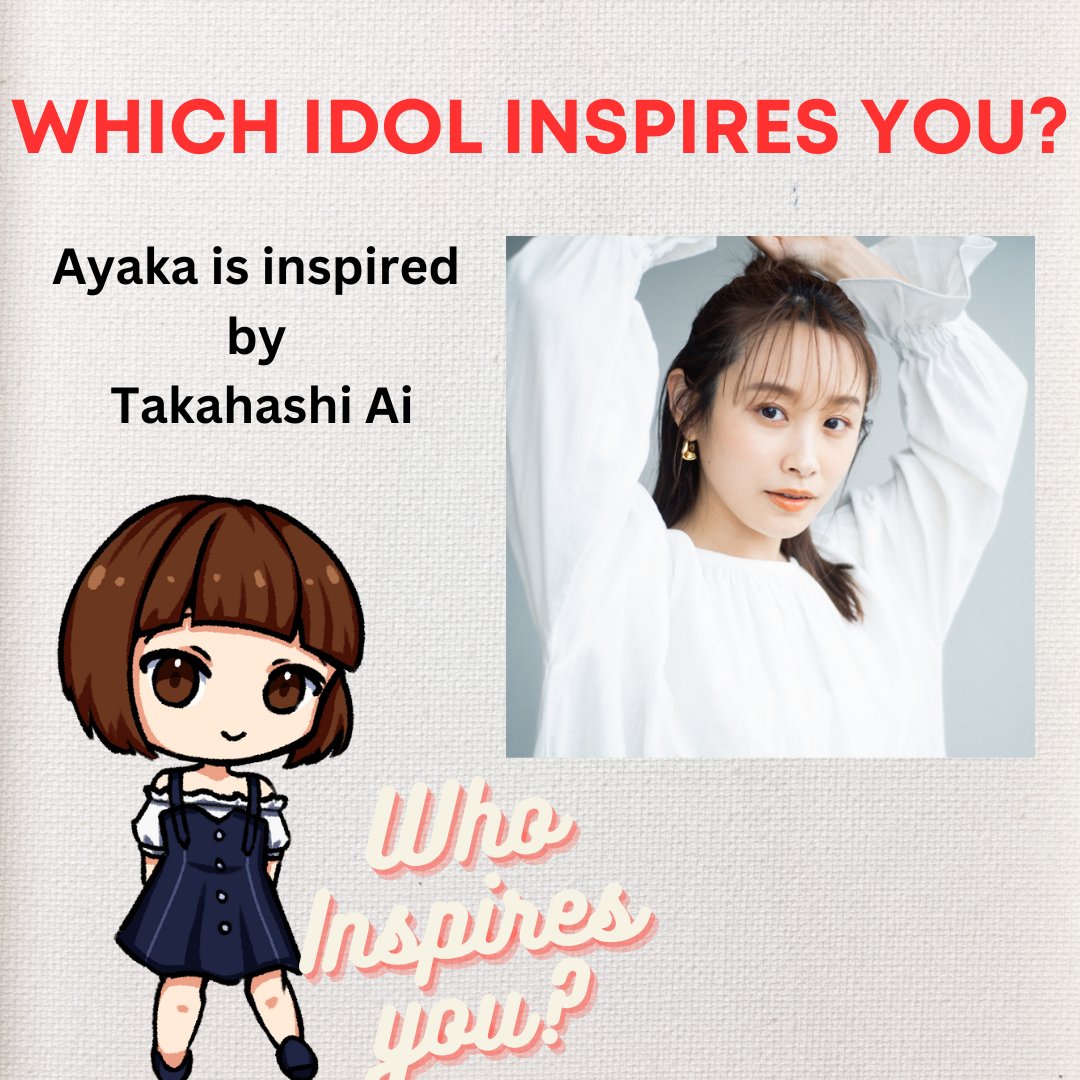 project_loser's tweet photo. Who Inspires You?

Ayaka is inspired by Takahashi Ai. She thinks she's a great performer who is authentic to herself. 

#idol #Japan #TakahashiAi #morningmusume #高橋愛 https://t.co/LvXWdiiOVW