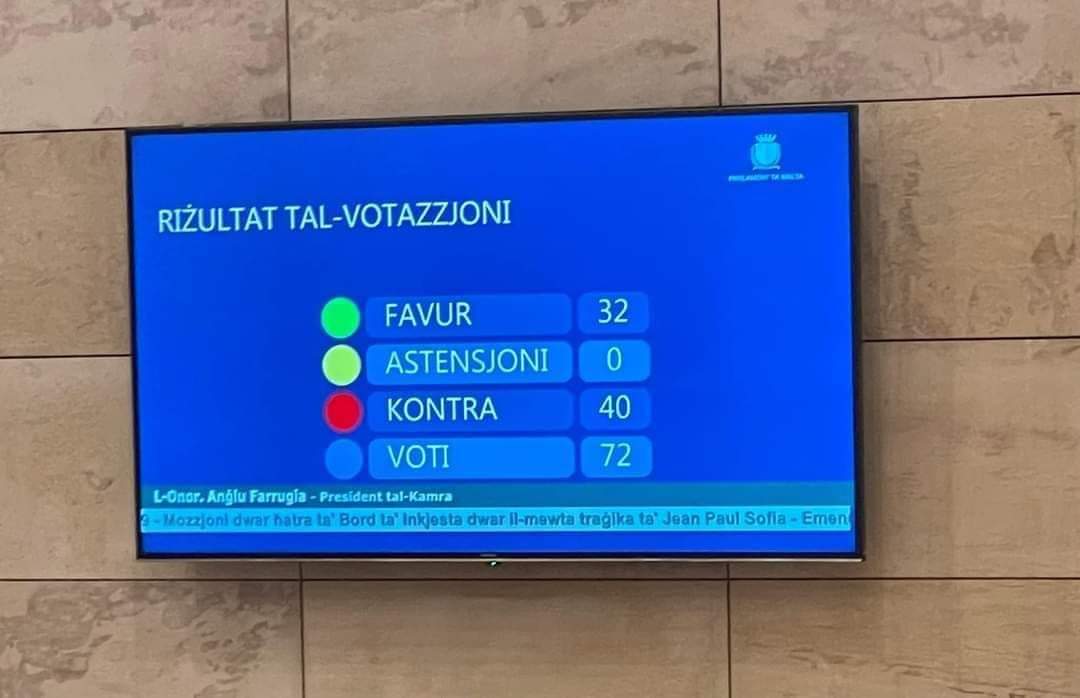 “Hug your children Prime Minister, because we can’t hug Jean Paul.” 

Those are Jean Paul's family's words as they were escorted out of Parliament.

And they go to every single one of you 40 cowards.  You should be ashamed.