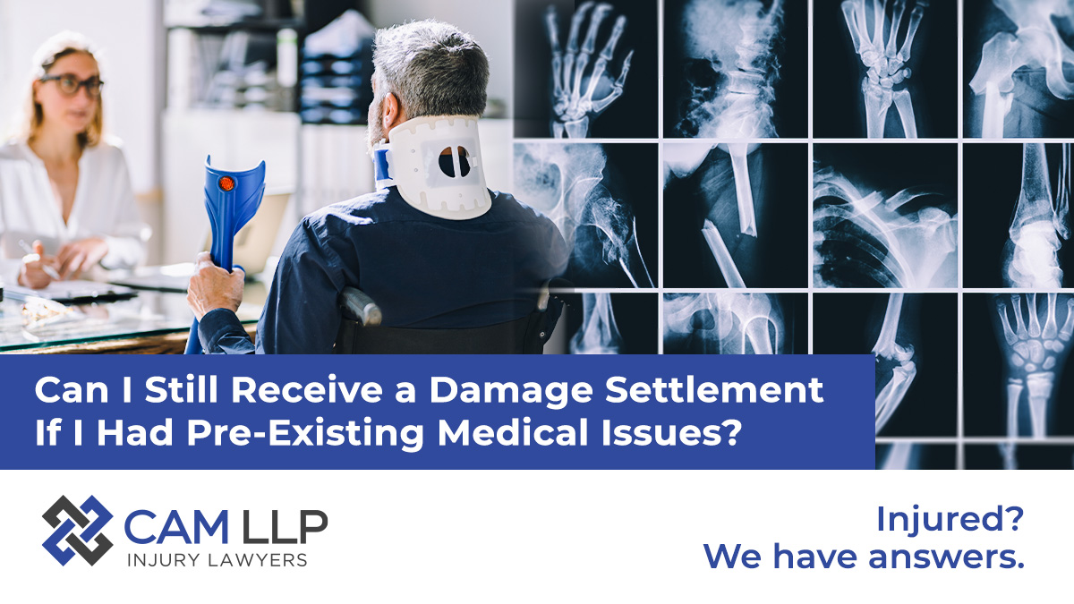 Concerned a pre-existing medical condition will impact a damage settlement?

🔗🌐Learn how your medical history can affect your personal injury claim here: camllp.com/2023/07/12/can…
