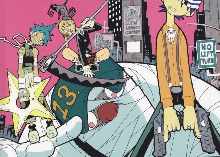 An underrated manga i think deserves the hype it deserves with major positivity is 

Soul Eater (Thread)