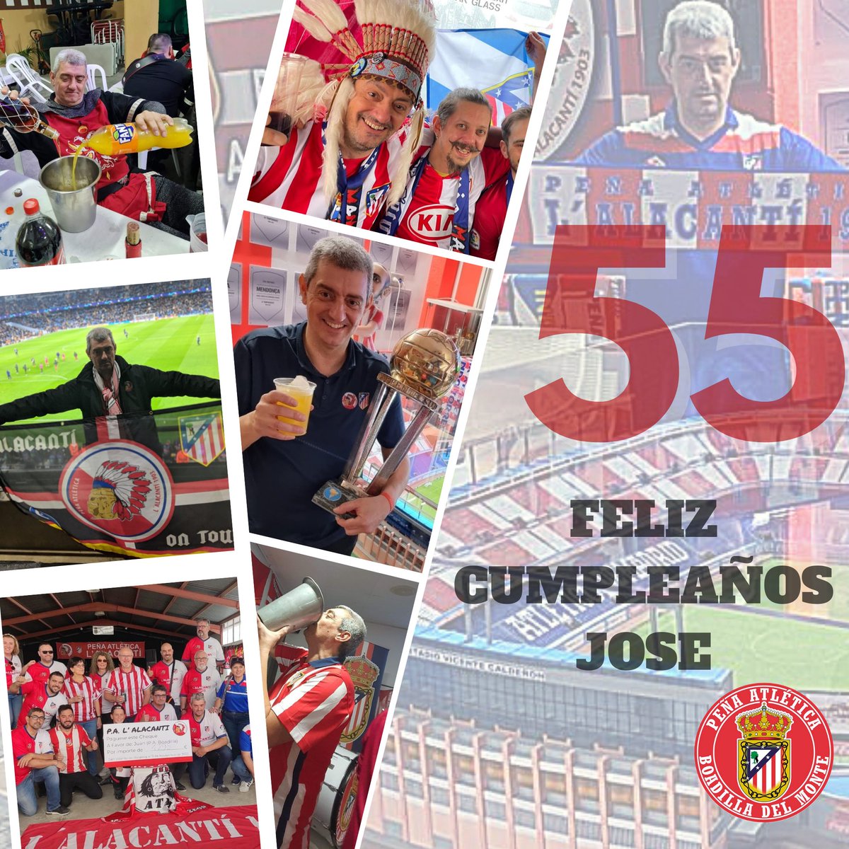 Feliz cumpleaños <a href="/josemoreno1903/">Jose Moreno B</a> de @1903_Lalacanti Ídolo, leyenda y referente... Estamos orgullosos de tenerte siempre cerca porque cada día seguimos entendiendo un poquito más lo que es el Atleti gracias a ti #alavozdelpresidente #ReydelEste #lomoplateado #PresidentOfRaspeig