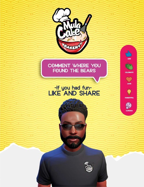 mulacakebakery's tweet photo. Hello Bakers
New game for waiting list ✨ #🍞-lets-play-a-game (discord channel)
Find the bear and submit your response and win The Bakery exclusive WAITING LIST entry ✨
The waiting list will ensure your chance to grab Mula cake NFT with the best minting price.
#NFTGiveaway #NFTdrop #NFTCommmunity #NFTMint #NFTshills #NFTs