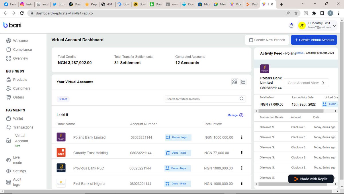 TsolaJohn85487's tweet image. Hey guys 👋!
So I&apos;ve been working on this project of late to create a dashboard 📇 with React, I hope you like it ❤️❣️
You could check out the code on replit dashboard-replicate--tso4la1.repl.co and hit me with your comments.
#DeveloperJobs 
#CodePenChallenge 
#html2023 
#React 
#programmer