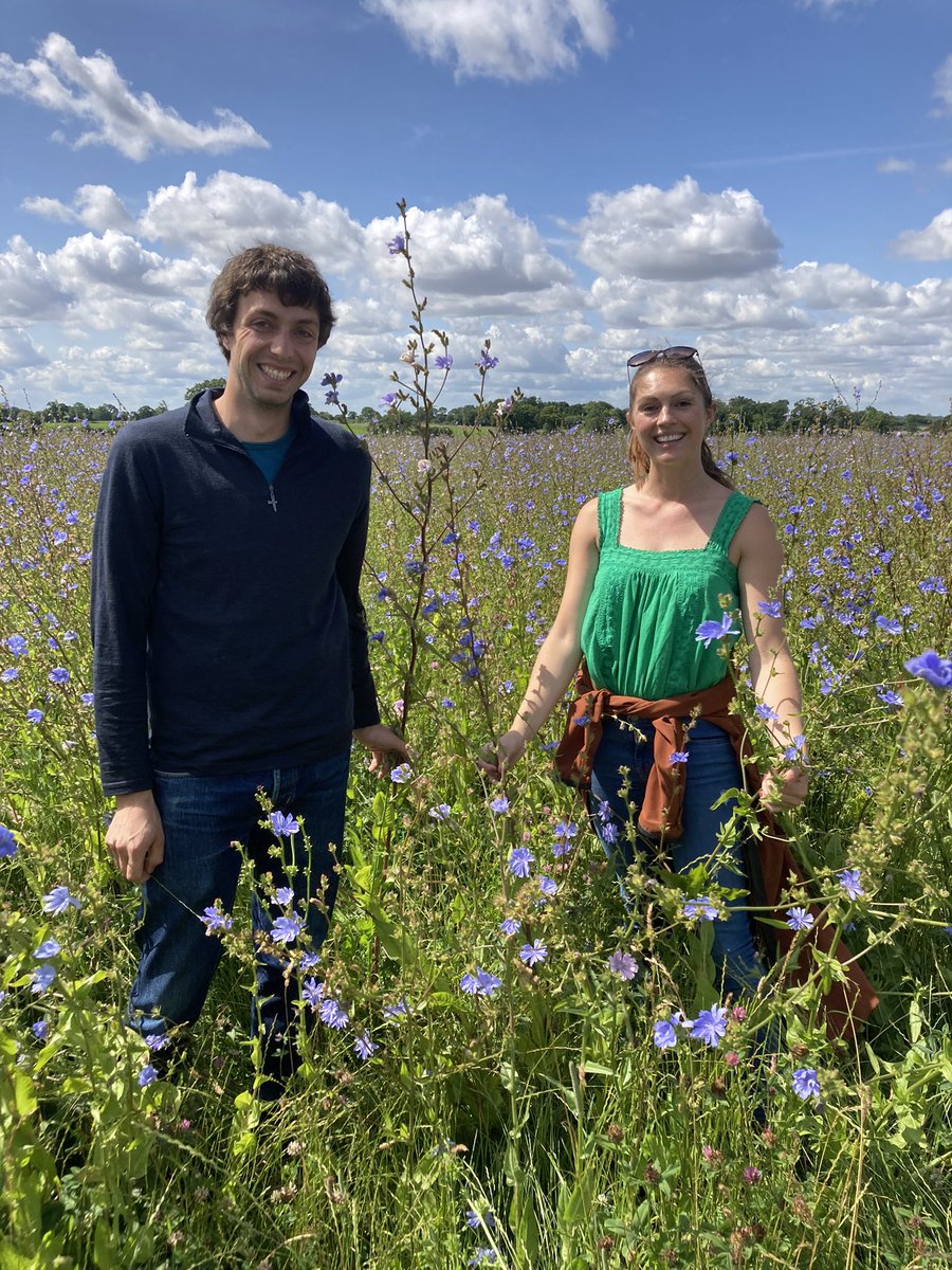 Really enjoyed showing Nuffield Scholars <a href="/cjtaylor92/">Claire Taylor</a> &amp; <a href="/guillaumetant/">guillaumetant</a> around the farm today and discussing the challenges and issues around farming, food production and much more…..