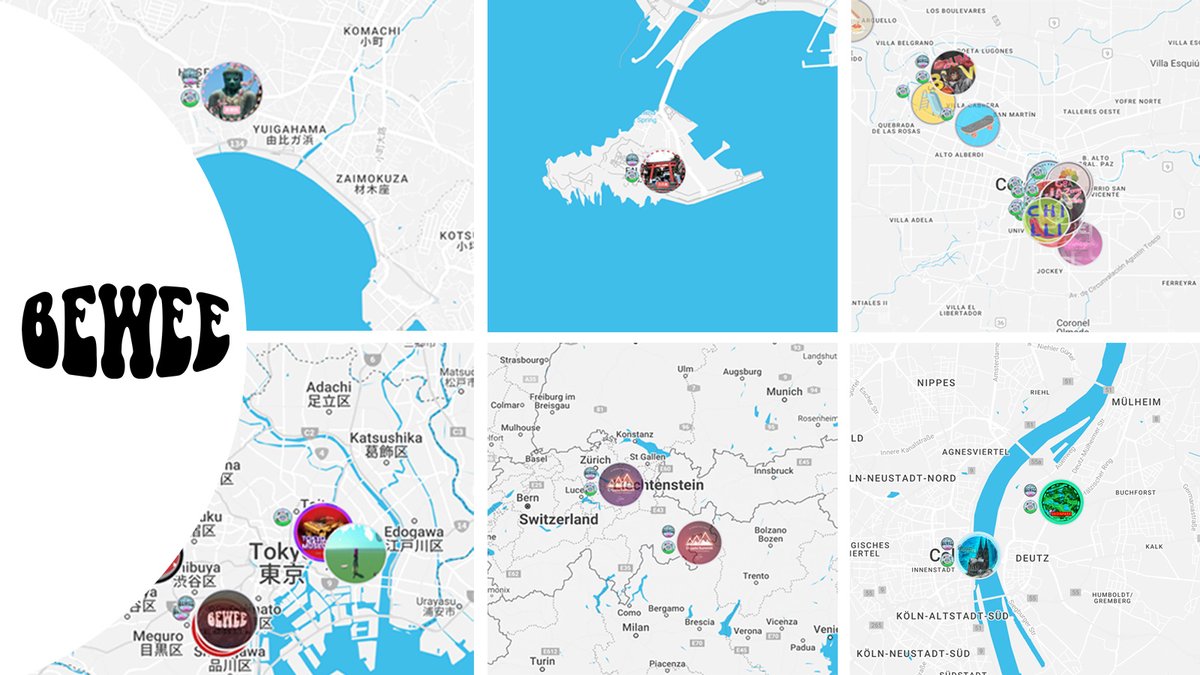 beweedotme's tweet photo. Bewee is the Pokemon-Go for @poapxyz

We’ve dropped POAPs on:
🇯🇵 Tokyo, Japan.
🇦🇷 Córdoba, Argentina.
🇨🇦 Toronto, Canada
🇨🇭 Zurich, Switzerland
🇩🇪 Cologne, Germany

Where should we drop next? https://t.co/Z3y0XYgY8L