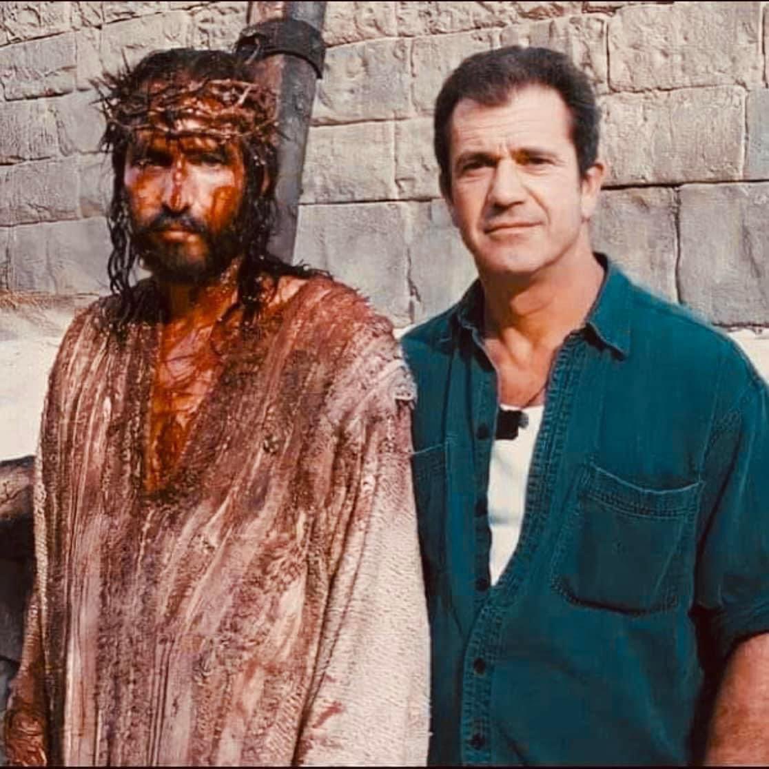 5Never_Give_Up5's tweet photo. The Movie PASSION OF CHRIST:

“Mel Gibson warned actor Jim Caviezel that playing the character of Christ was going to be very difficult and that if he accepted, he most likely would be marginalized by Hollywood.

Caviezel asked for a day to think about it and his response to Mel who was funding and directing the movie was: "I think we have to make it, even if it is difficult." And something else, my initials are J.C., and I am 33 years old. "I didn't realize that until now."
Mel responded with “You're really scaring me you know.”

During filming, Jim Caviezel who plays the part of Jesus lost 45 pounds, he was struck by lightning, he was accidentally struck twice during the scourging scene leaving a deep ￼14-inch scar, he dislocated his shoulder when the cross was dropped into the hole with him on the cross. He then suffered pneumonia and hypothermia from being nearly naked with only a loin cloth on the cross for endless hours. The crucifixion scene alone took 5 weeks of the 2 months of shooting.

His body was so stressed and exhausted from playing the role that he had to undergo two open heart surgeries after the filming production.

Jim explained, “I didn’t want people to see me. I just want them to see Jesus. Conversions will happen through that.” 

Almost like a clairvoyant prediction many amazing things happened. 

Pedro Sarubbi, who played Barabbas, felt that it was not Caviezel￼ who was looking at him, but Jesus Christ himself, as he played that role he said of Caviezel, “His eyes had no hatred or resentment towards me, only mercy and love."

Luca Lionello, the artist who played Judas, was an avowed atheist before shooting began. He eventually converted, and baptized his children. 

One of the main technicians working on the film was a Muslim converted to Christianity.

Some producers said they saw actors dressed in white they didn’t recognize during one of the filming sessions, and when they reviewed the recordings they realized they couldn’t see them in that footage.

The Passion of the Christ is the highest grossing US religious as well as the highest R-rated film of all time, with $370.8 million! Worldwide, it grossed $611 million.

More importantly, it has reached 100’s of millions of people around the world. 

Mel Gibson paid $30 million out of his own pocket for the production of the film because no studio would take on the project.

Today Jim Caviezel simply and boldly proclaims his faith in Christ, and the miracle it was for him to represent Christ as an actor and a greater believer of Christ because of this experience.