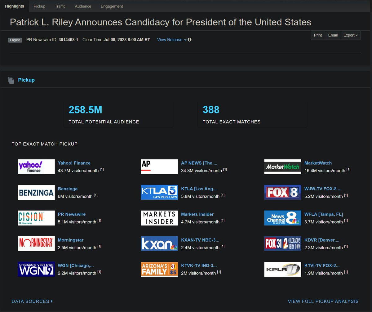 VoxOcculta589's tweet photo. The press release for my announcement was picked up by 409 different outlets, if you want to see me 'SEND IT' on firing Gary Gensler, I need you to help me do it!!!
DONATE HERE >https://t.co/06mi7o8bmK
#FireGaryGensler #PLR_2024 https://t.co/4TDraP2zu3