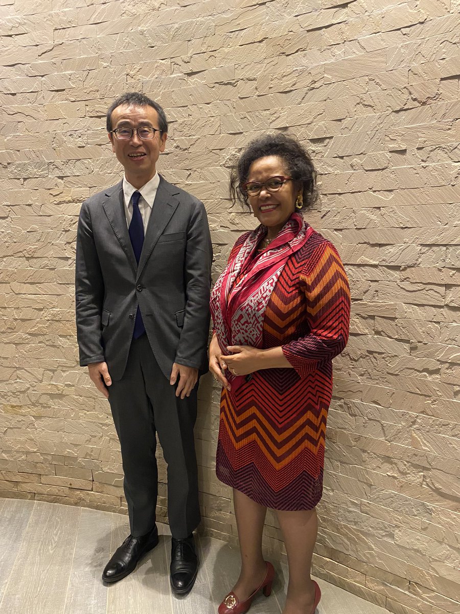 nardosbthomas's tweet photo. In light of the 30th anniversary of #TICAD- @jica_direct_en & @nepad have committed to jointly review the impact of the Agencies’ development initiatives while prioritising Regional Integration #PIDA, #AfricaKaizenInitiative #HomeGrownSolutions Accelerator & #PolicyBridgetank https://t.co/9m9AUSJY08