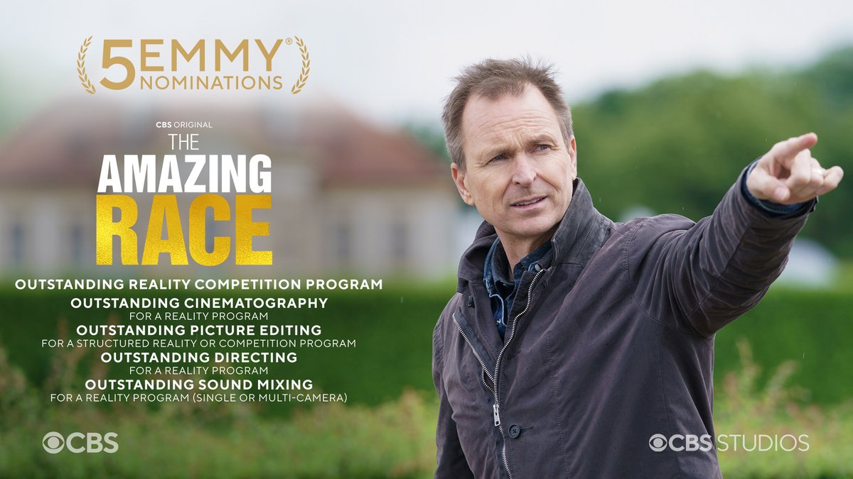 Around the world… and back with ✨FIVE✨ #Emmy nominations! 🌎✈️ We're so honored!
