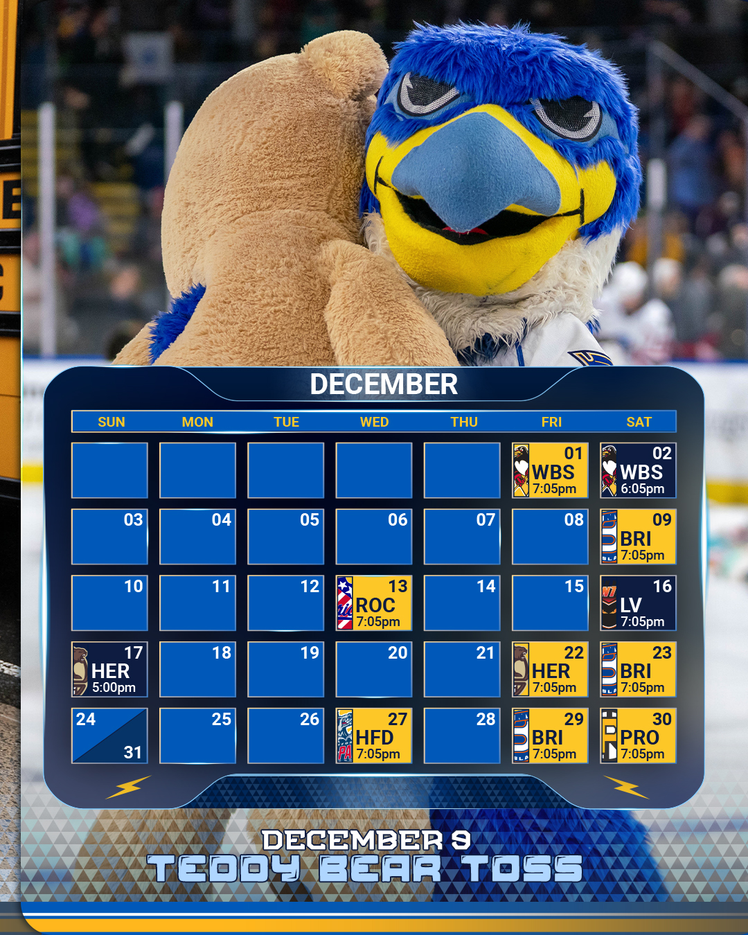 Springfield Thunderbirds on Twitter "IT'S HERE! IT'S HERE! IT'S HERE