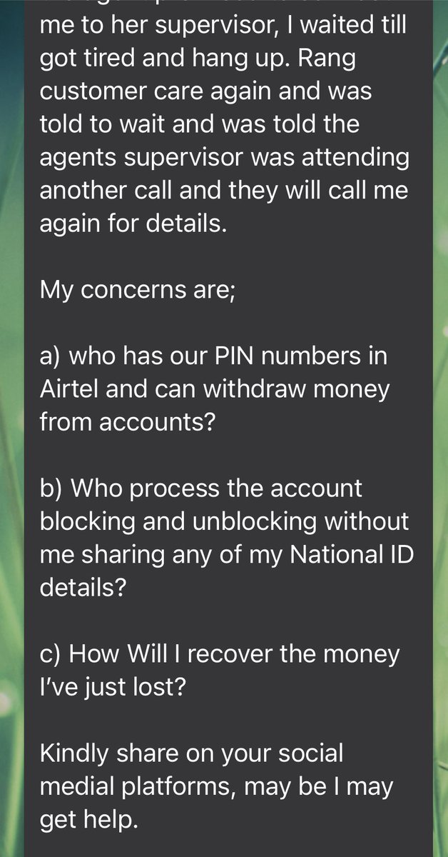 SpireJim's tweet photo. Dear @Airtel_Ug , how do you explain this? https://t.co/UKfMImduZf