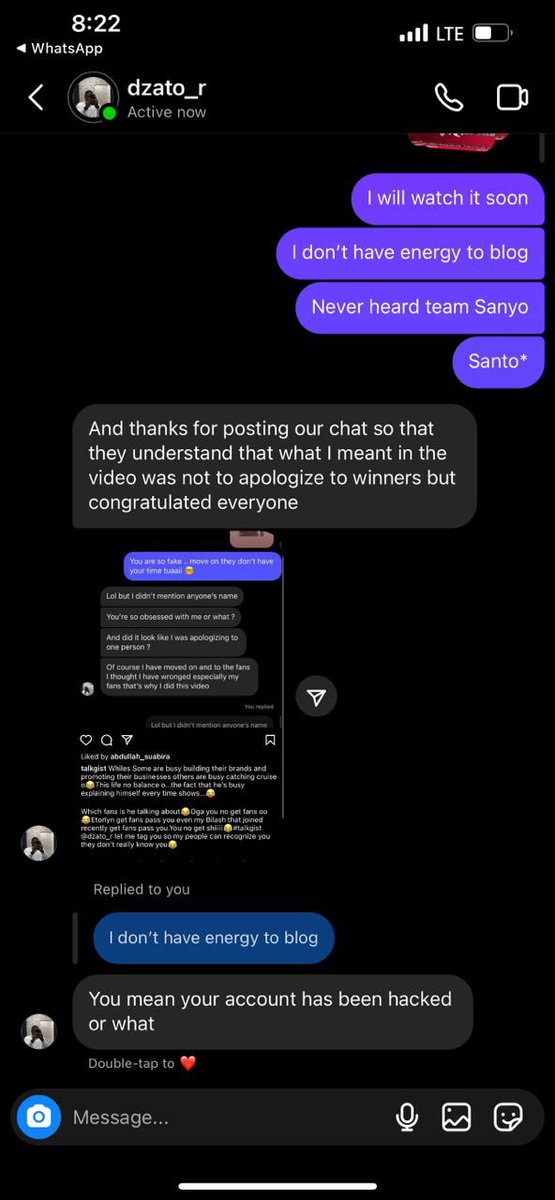 Officialbrisky's tweet photo. #Gralino don’t fall for his trap, he said he wasn’t apologizing to anyone. I’m told he’s about opening a YouTube channel so he need views and attention don’t fall for his lies 
#GRALINOFIED 
#GralinoXtra 
Read the below conversation understand his intentions. https://t.co/ljtzdDHotO