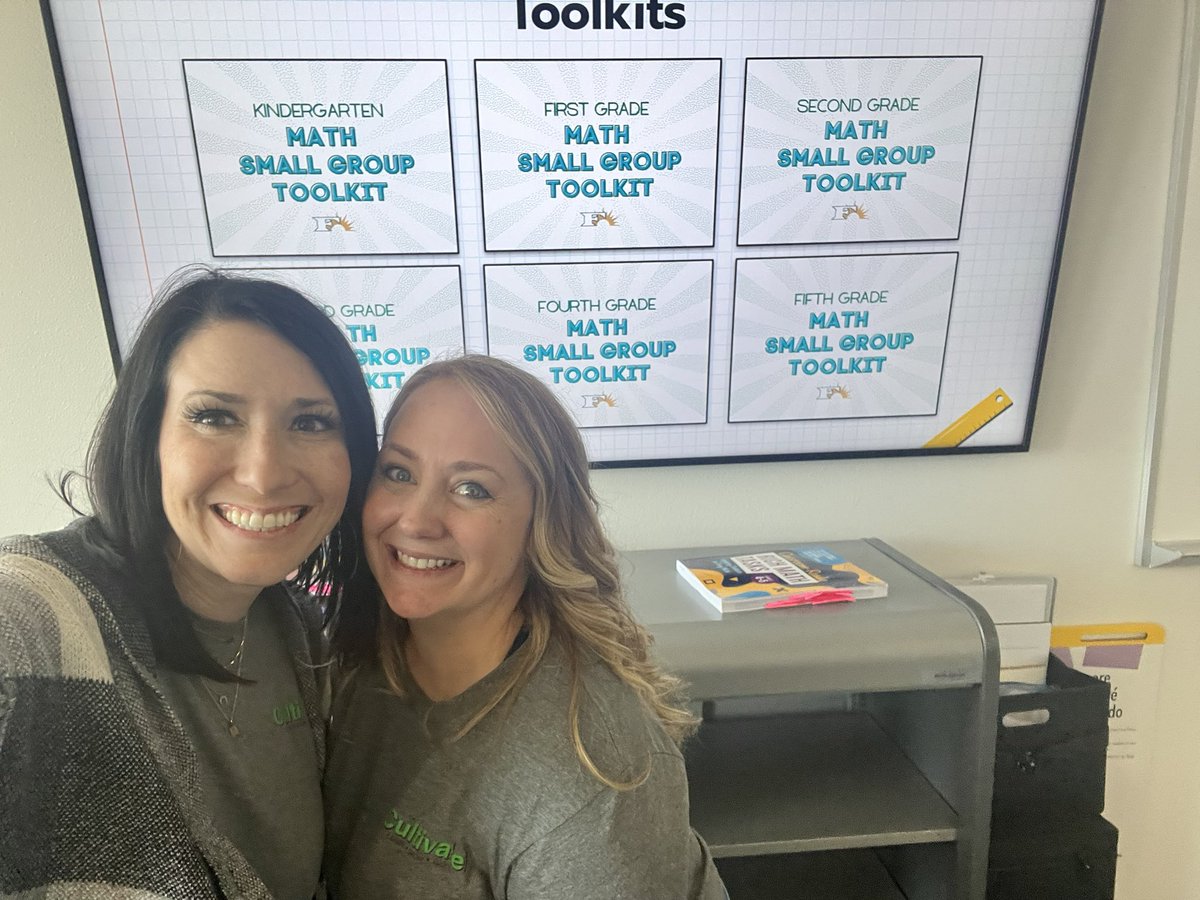 danijacksonmath's tweet photo. Another great day presenting at #Cultivate23 with @IC_K8Stafford on small groups and task &amp; share! 4 full sessions with the most amazing teachers and leaders! Our small group toolkits made their debut!! #FISDmathworkshop https://t.co/0FLzMDJYXq