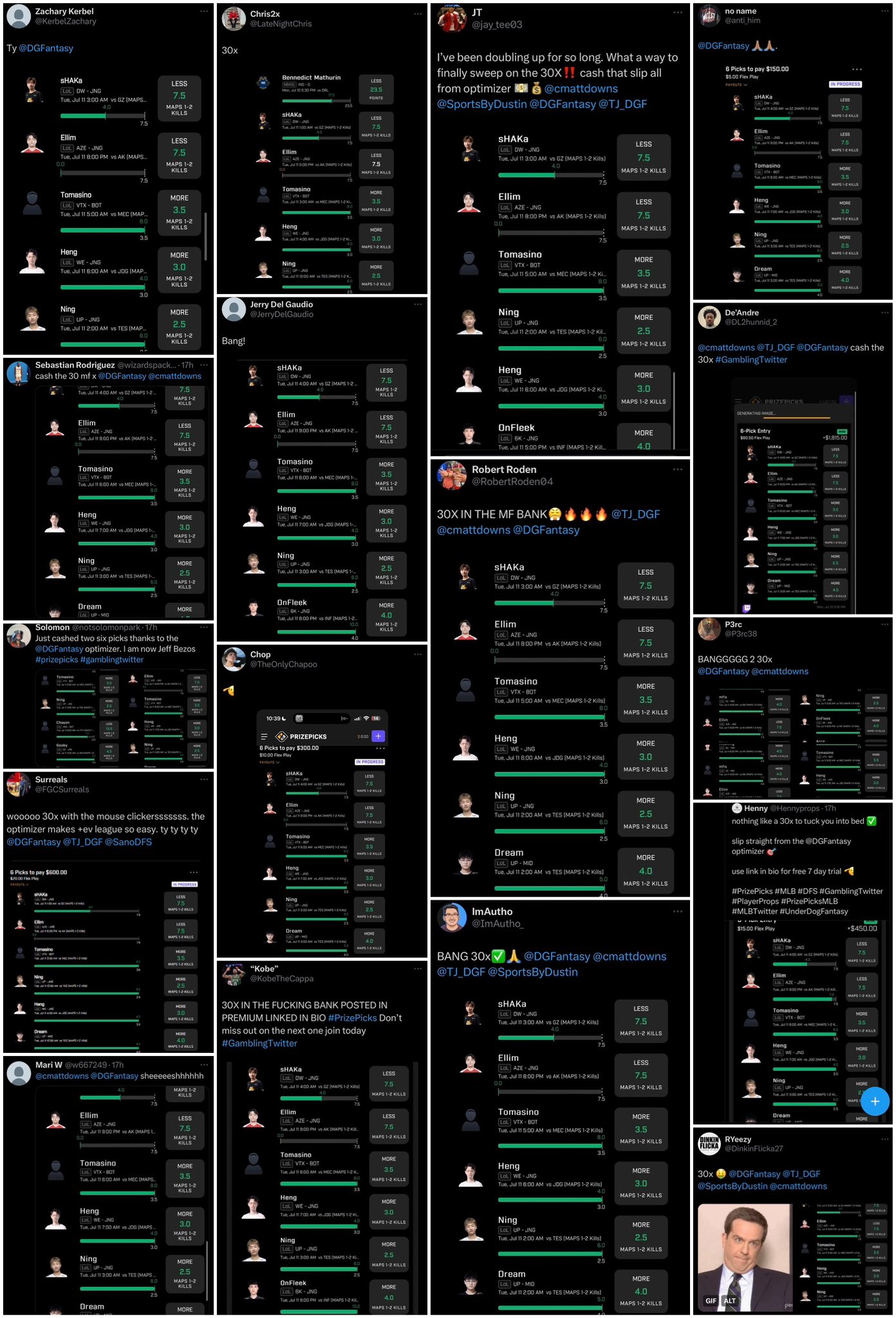 Jbomb on twitter the dgf community absolutely feasted yesterday 