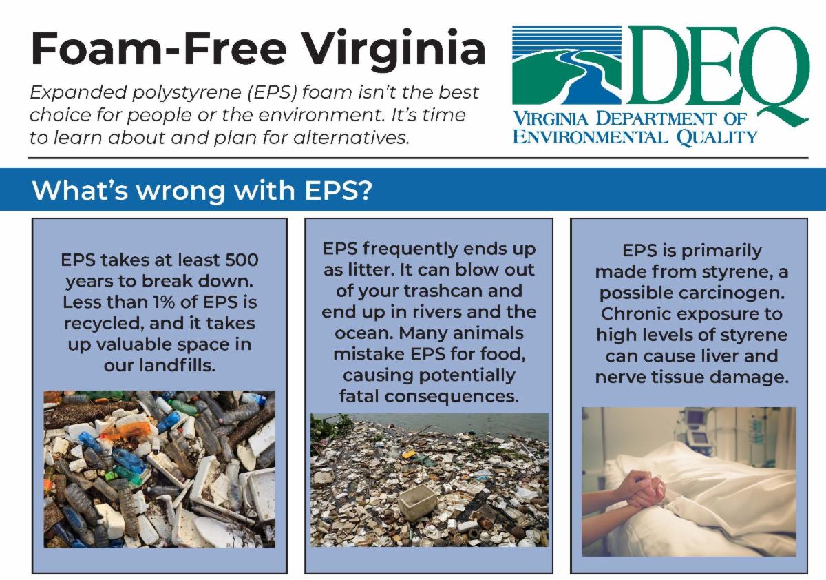 CleanValley's tweet image. It's time to consider alternatives to EPS! Expanded Polystyrene (EPS) foam takes hundreds of years to break down, often becomes litter due to its lightweight size, and studies have shown that EPS may be carcinogenic (cancer-causing) as well as damaging to liver and nerve tissue.