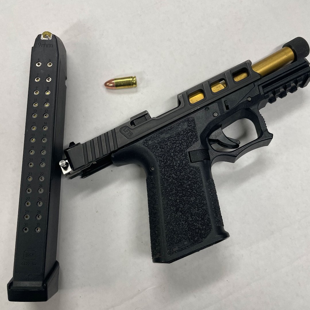 Great work by deputies getting a dangerous “ghost gun” off the streets! This spring, deputies responded to a call in Fairview where a man approached a car wielding a gun. The man was taken into custody. While they searched him, deputies found a ghost gun, meaning the firearm had