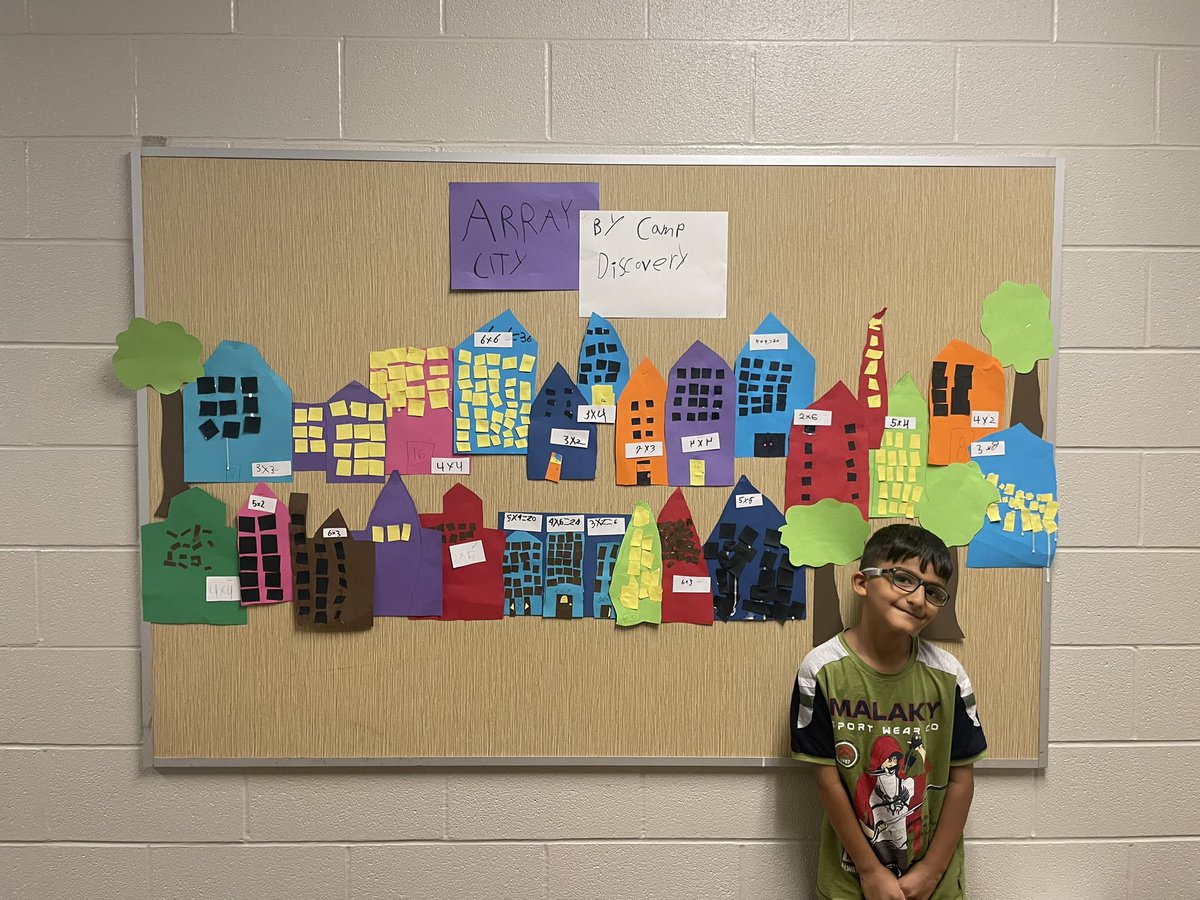 Ms. Laforet (@mslaforet) on Twitter photo We showed off your math skills by building our very own ARRAY CITY! <a href="/Mr_Alkhouri8/">George Al-Khouri</a> <a href="/cmills_gecdsb/">Chris Mills</a> <a href="/Vanessa_Dakin28/">Vanessa Dakin Marín</a> <a href="/sabresLST/">David Edgar</a> #GECDSBSLP2023 #CampDiscovery We showed off your math skills by building our very own ARRAY CITY! <a href="/Mr_Alkhouri8/">George Al-Khouri</a> <a href="/cmills_gecdsb/">Chris Mills</a> <a href="/Vanessa_Dakin28/">Vanessa Dakin Marín</a> <a href="/sabresLST/">David Edgar</a> #GECDSBSLP2023 #CampDiscovery