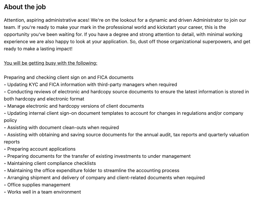 yuthconnect's tweet photo. Attention, aspiring administrative aces! We're on the lookout for a dynamic and driven Administrator to join our team

https://t.co/AtOPaSHgIA https://t.co/IKIKOVCZZZ