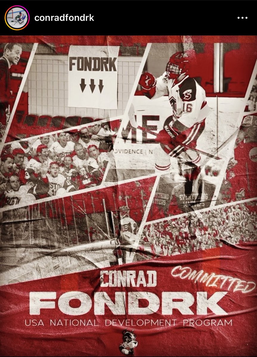 Well this is interesting since I didn’t think he was eligible to commit until 8/1. But St. Paul born Conrad Fondrk has committed to play for Boston University via his Instagram. Congrats Conrad!
#StateOfHockey
#MinnesotaMakesCollegeHockey
#HockeyHotbed