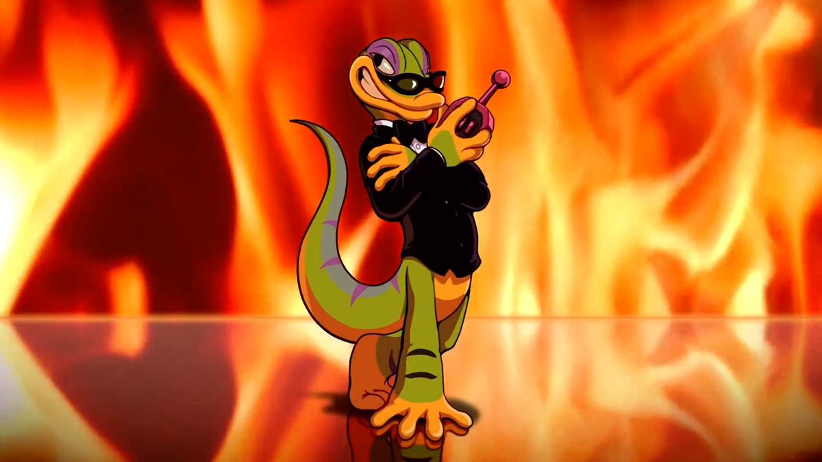 Wario64's tweet photo. Gex Trilogy announced https://t.co/ETW02wrMT9