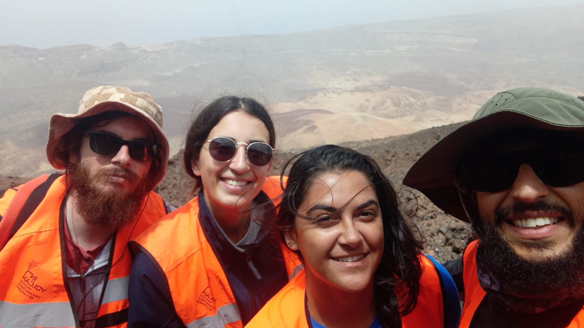 involcan's tweet photo. Ana Pires, graduated in #Geology from the Federal University of Minas Gerais (UFMG) in Brazil is participating in the #2023INVOLCANSummerScienceTrainingProgram. Today, she was at the summit crater of #Teide volcano, #Tenerife, performing a diffuse degassing survey with #INVOLCAN https://t.co/atGEZX4PSw