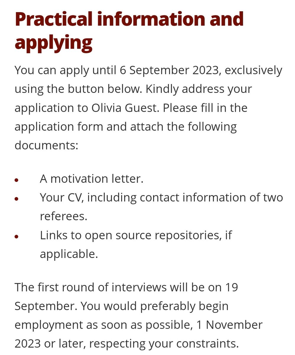 Olivia Guest · Ολίβια Γκεστ (@o_guest) on Twitter photo Very excited to announce, <a href="/IrisVanRooij/">Iris van Rooij 💭</a> and I are looking for a PhD candidate to work with us in Computational Cognitive Science group, at <a href="/DondersInst/">Donders Institute</a> and <a href="/AI_Radboud/">Radboud AI</a> at the @Radboud_uni!
More info here: ru.nl/en/working-at/…
Please retweet! 😌 Very excited to announce, <a href="/IrisVanRooij/">Iris van Rooij 💭</a> and I are looking for a PhD candidate to work with us in Computational Cognitive Science group, at <a href="/DondersInst/">Donders Institute</a> and <a href="/AI_Radboud/">Radboud AI</a> at the @Radboud_uni!
More info here: ru.nl/en/working-at/…
Please retweet! 😌