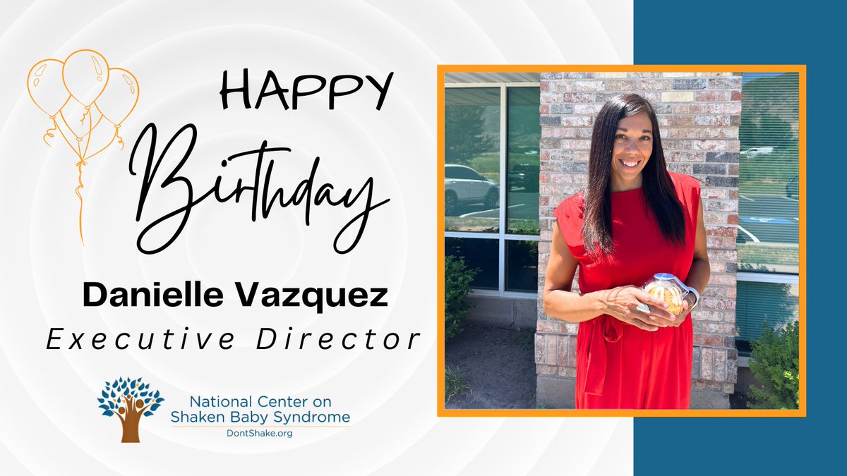 PURPLEcrying's tweet photo. Happy birthday to our Executive Director, Danielle Vazquez! She won't tell us how old she is, and we aren't going to ask. So, we are taking the day off to celebrate... wait no? Get back to work? Ok, never mind. We'll sing a very poor rendition of "Happy Birthday" instead. https://t.co/s6ElniXVjw