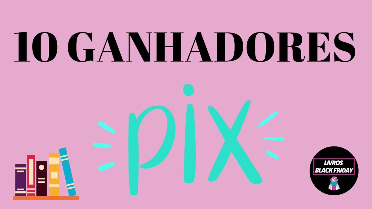 Deu a louca no ADM 🫣

10 pix de 15 reais (Sim 10 ganhadores)
Regras: 
1: Seguir <a href="/bookblackfriday/">Livros Black Friday</a> 
2: Curtir e dar RT nesse Twitter
3: Comentar qual seu autor favorito

Resultado hoje mais tarde (Vou escolhendo ao longo da noite)