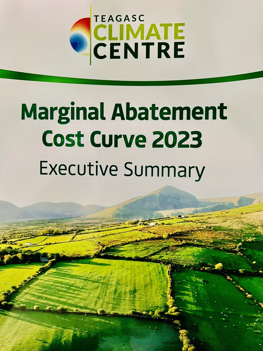 James Rambaud (@jamesrambaud) on Twitter photo The #MACC2023 was launched today by <a href="/teagasc/">Teagasc</a>
It’s a clear roadmap on how we hit emission reduction targets into 2030 and beyond.
The main message is for Faster & Wider spread adoption of reduction measures as outlined within.
<a href="/agriculture_ie/">Dept of Agriculture, Food and the Marine</a> <a href="/VistaMilk/">VistaMilk Research Ireland Centre</a> <a href="/TeagascSignpost/">TeagascSignpost</a> The #MACC2023 was launched today by <a href="/teagasc/">Teagasc</a>
It’s a clear roadmap on how we hit emission reduction targets into 2030 and beyond.
The main message is for Faster & Wider spread adoption of reduction measures as outlined within.
<a href="/agriculture_ie/">Dept of Agriculture, Food and the Marine</a> <a href="/VistaMilk/">VistaMilk Research Ireland Centre</a> <a href="/TeagascSignpost/">TeagascSignpost</a>