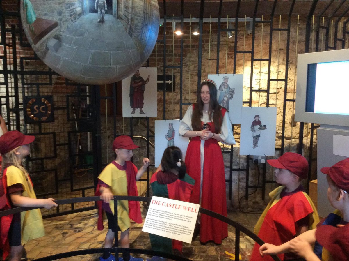 SandlingsP's tweet photo. Owl class loved their day as knights at Colchester Castle https://t.co/QeCeBSdk9V
