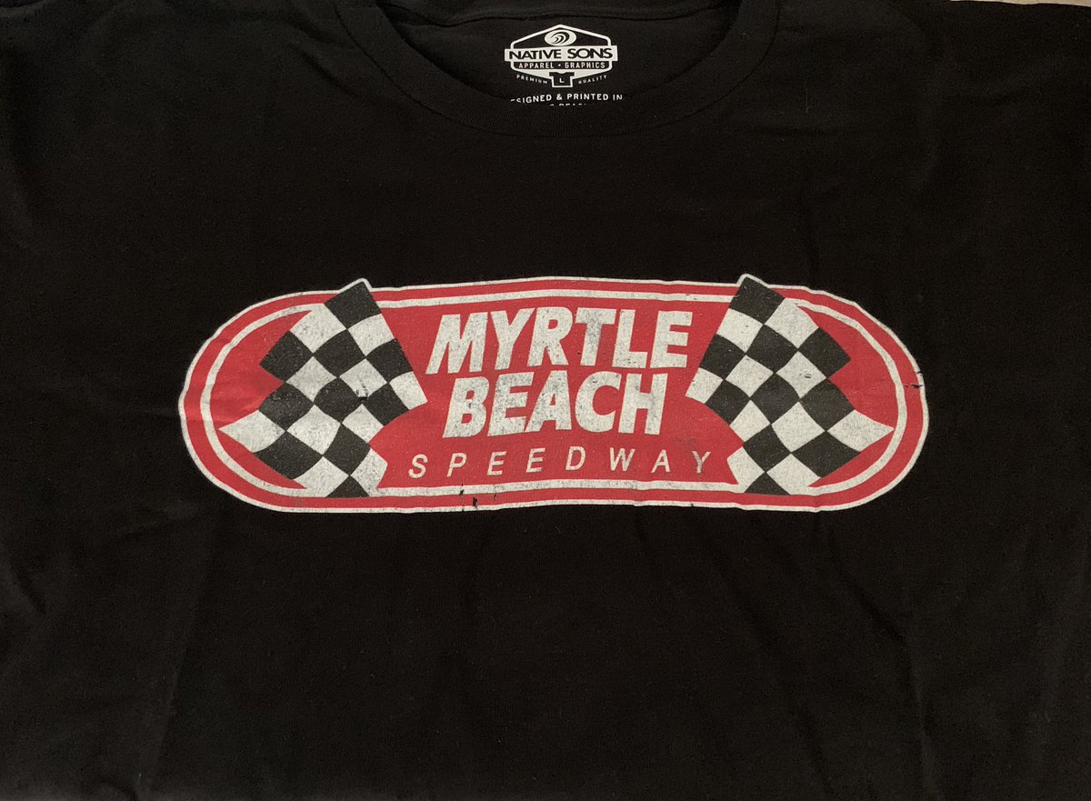 Shout out to @native_sons in MB for printing and shipping this after being out of stock a few weeks ago when I stopped in. Would love to see what @LandonHuffman @DougBarnesJr88 and the best LMS of @CARSTour could do on this #LostSpeedway @DaleJr
