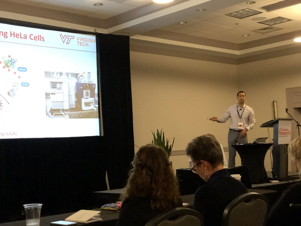 santoslabVT's tweet photo. Daunting to talk after @hlatim and Julie Saba at  #Lysophospholipid #LRMSRC @FASEBorg conference in Melbourne, Florida. But #sph kinase and #spns2 #S1P transporter to the rescue! https://t.co/WoAVAFPtfm