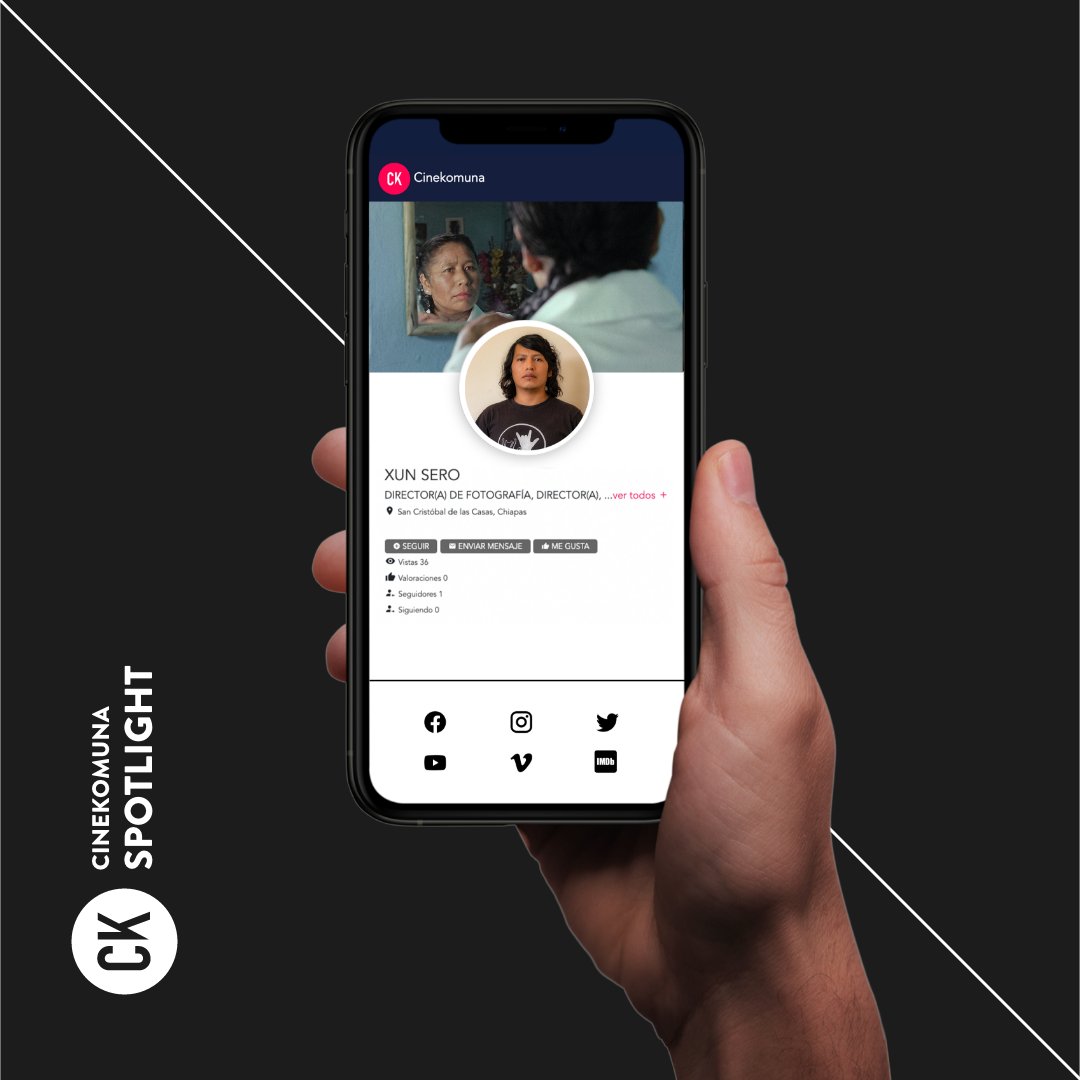 Como comunidad audiovisual es esencial fomentar la diversidad de miradas, voces y talentos emergentes. CK tuvo el enorme gusto de platicar con el cineasta Tsotsil <a href="/XunSero/">XunSero</a>.  Lxs invitamos a leer la entrevista completa en el siguiente enlace: 

blog.cinekomuna.com/xun-sero/