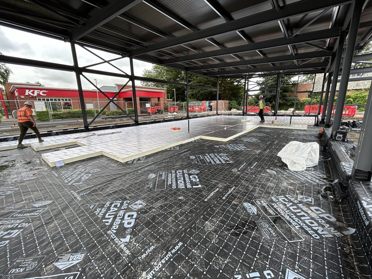Getting ready to slab out and our unit in Blackpool #oneteamonedream