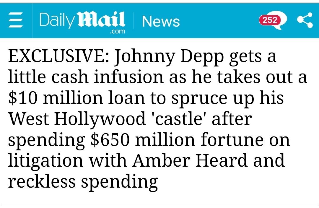 Izze 🦁🐻 on Twitter "The media Johnny Depp lost hundreds of millions