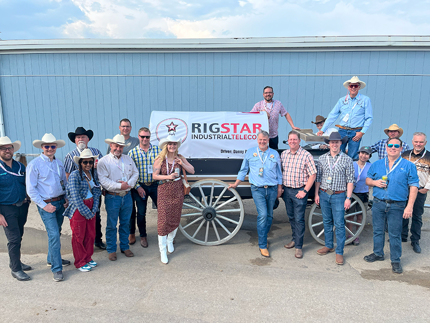 RSG_Telecom's tweet photo. Rigstar sponsored a tarp through the @BrakemenYYC  and a few staff members, along with some of our friends joined us for an incredible event at the Stampede. The Brakemen Foundation is a non-profit organization focused on helping children in Calgary.
#event #fundraising https://t.co/THpQzHqhmQ