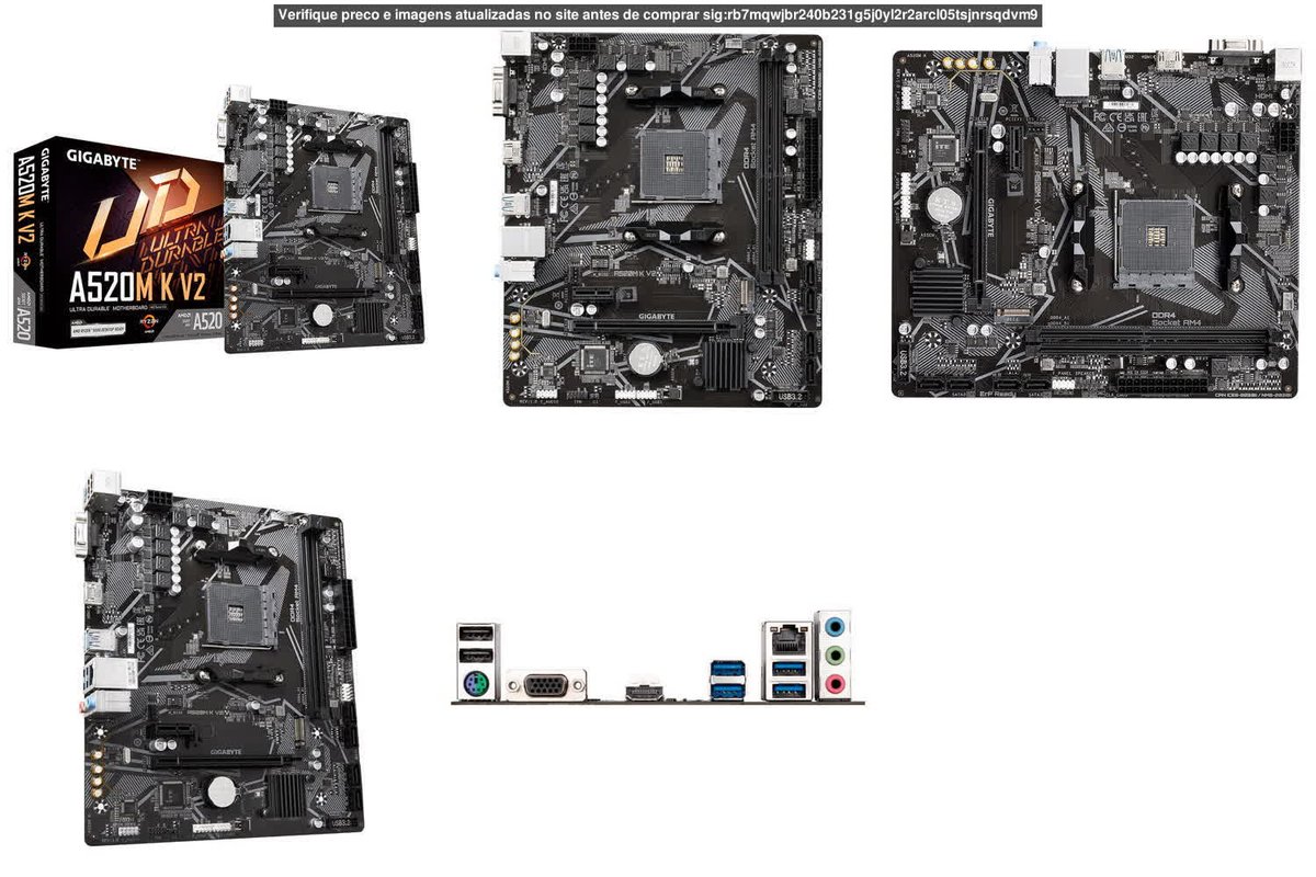 placamaebipolar's tweet photo. Placa Mãe Gigabyte A520M K V2 (rev. 1.0), AMD, Micro ATX, DDR4 - A520M K V2

😃 REDUZIU e CUSTA: R$ 429,99 (-14.00%) 

📉 QUEDA de R$ -70,00

Total Disponível: 500 🔥

✔️ Menor preço desde 12/07/23

🛡️ 053946e5543d383a9dc55e02b8a50516 https://t.co/nFatq2NGGW
