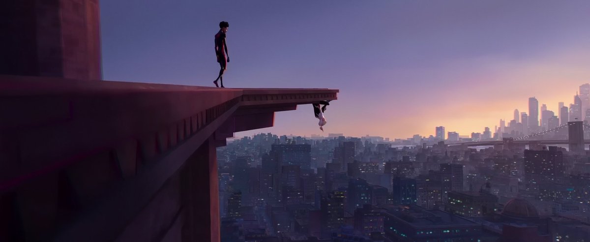 SpiderManShots's tweet photo. Under the Clocktower 

#AcrossTheSpiderVerse https://t.co/4MkRifprfG